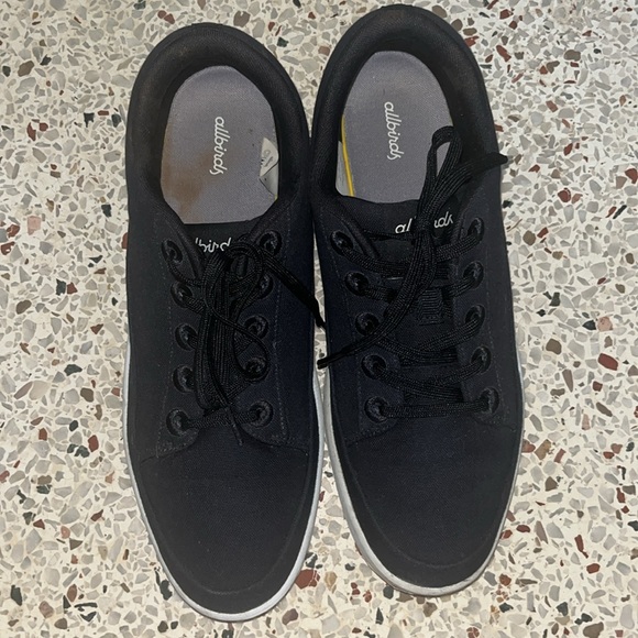 ALLBIRDS Canvas Pacer Shoes in Natural Black - Picture 9 of 14